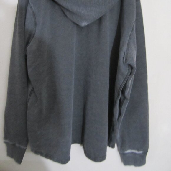 Lucky Brand Women's Draw-String Hoodie Distressed in Gray Size XXL - Picture 10 of 10